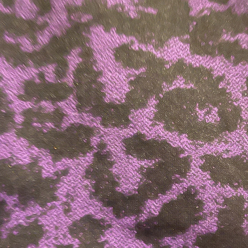 SOLD❤️Dynashape Intima Woman’s Purple Animal Printed Nylon Spandex Trousers XS - Picture 7 of 7